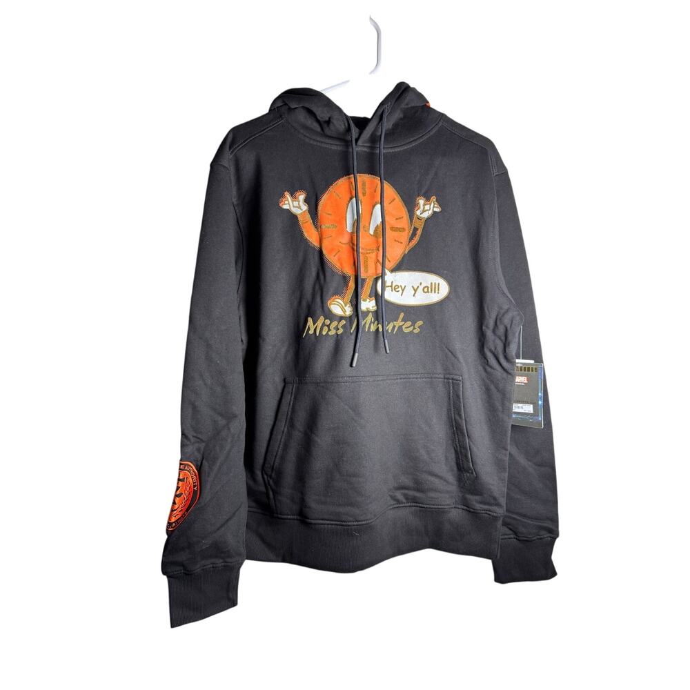 KRYPTIC Marvel Studios LOKI NWT $78 Graphic Black Kangaroo Hoodie Size L
